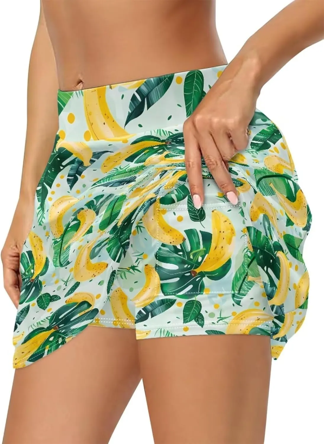 Women Golf Tennis Skirt with Inner Pocket High Waisted Athletic Skorts Yoga Hiking Pickleball Skirts Size XS-3XL