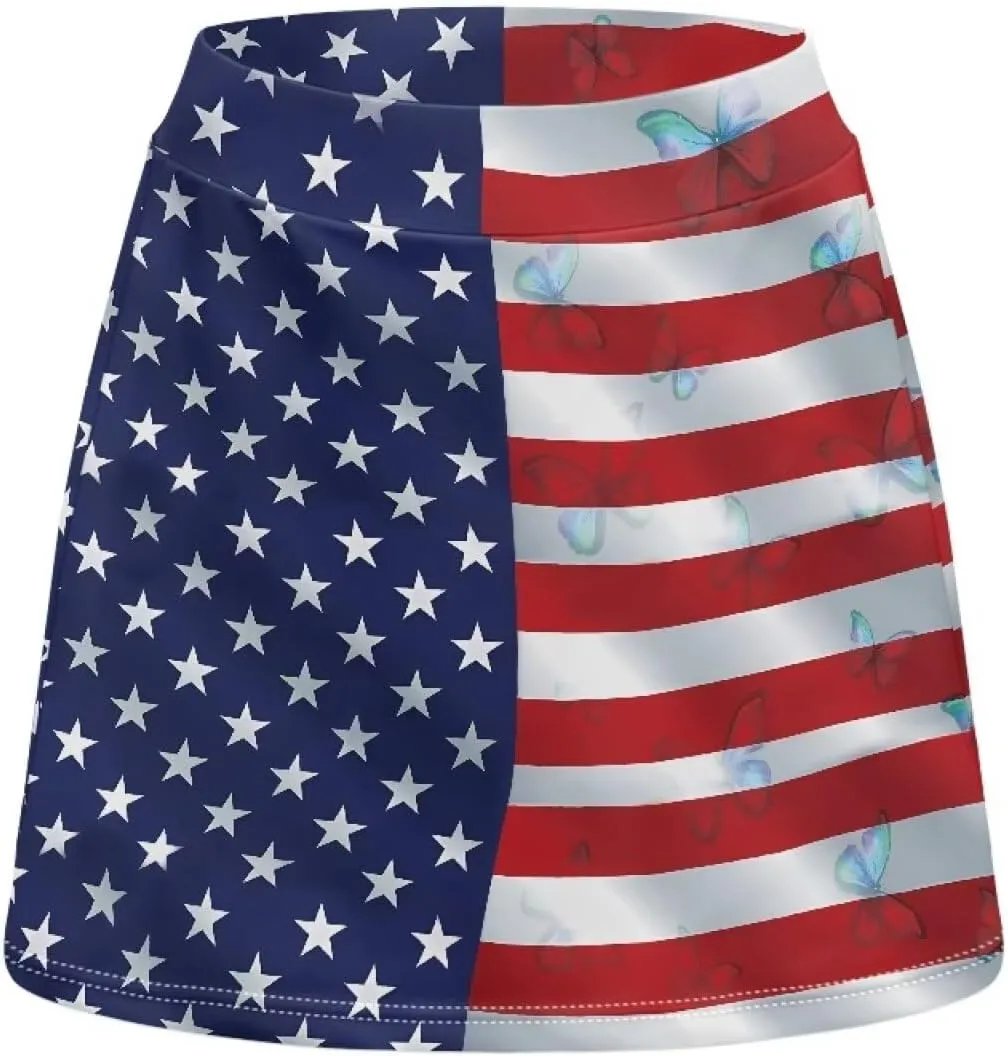 Women Golf Tennis Skirt with Inner Pocket High Waisted Athletic Skorts Yoga Hiking Pickleball Skirts Size XS-3XL