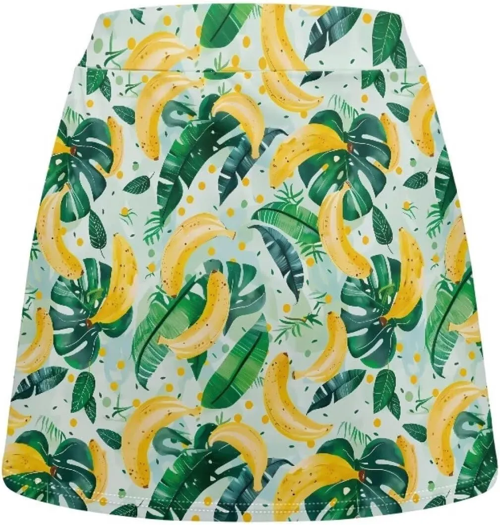 Women Golf Tennis Skirt with Inner Pocket High Waisted Athletic Skorts Yoga Hiking Pickleball Skirts Size XS-3XL