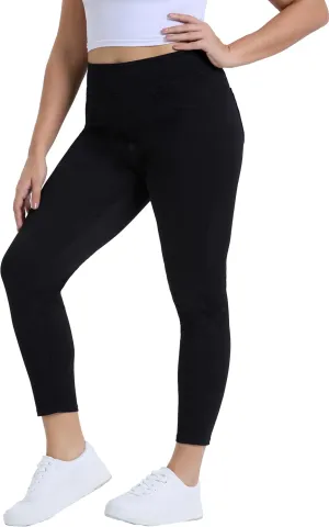Women Plus Size 1X-4X High Waist Knit Denim Jegging Tummy Control Stretch Jean Pull-On Pant