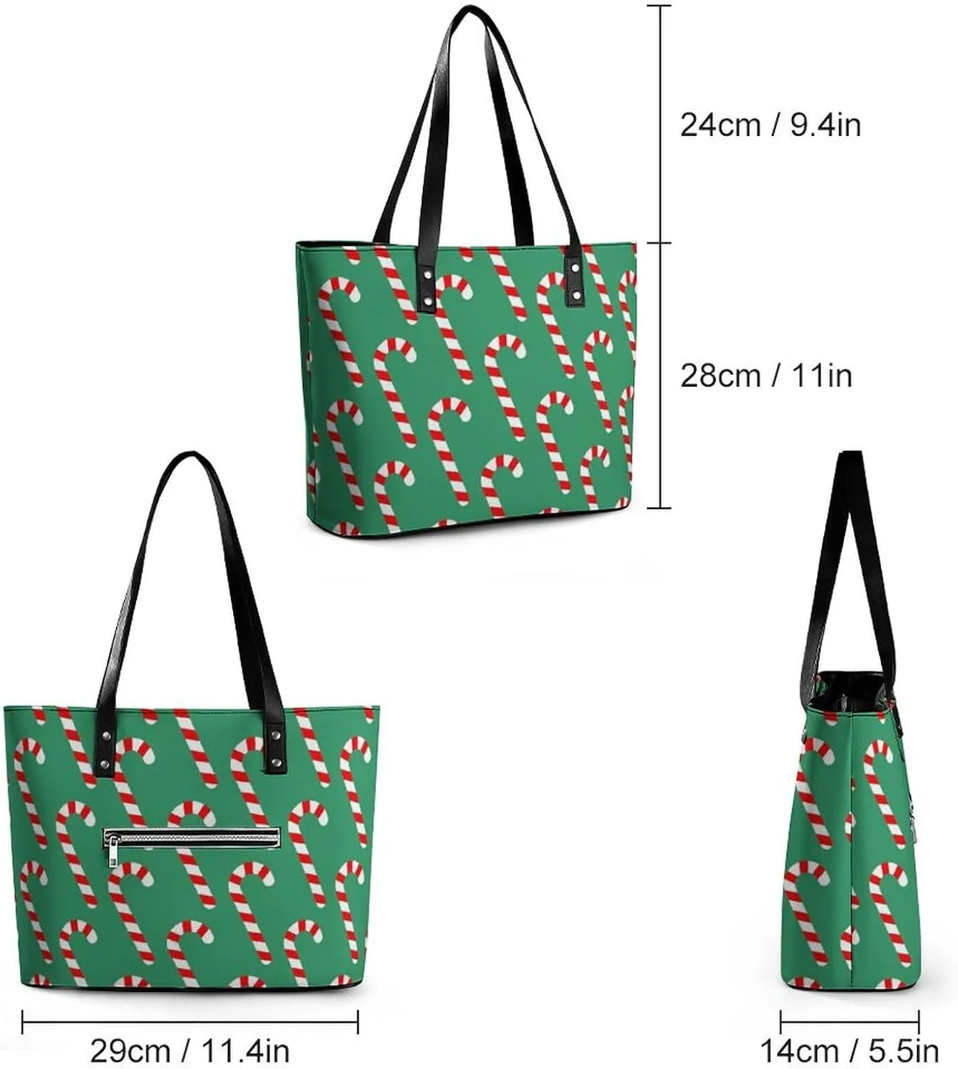 Women's Fashion Large Satchel Tote Bag Casual Shoulder Bag Soft Leather Purse