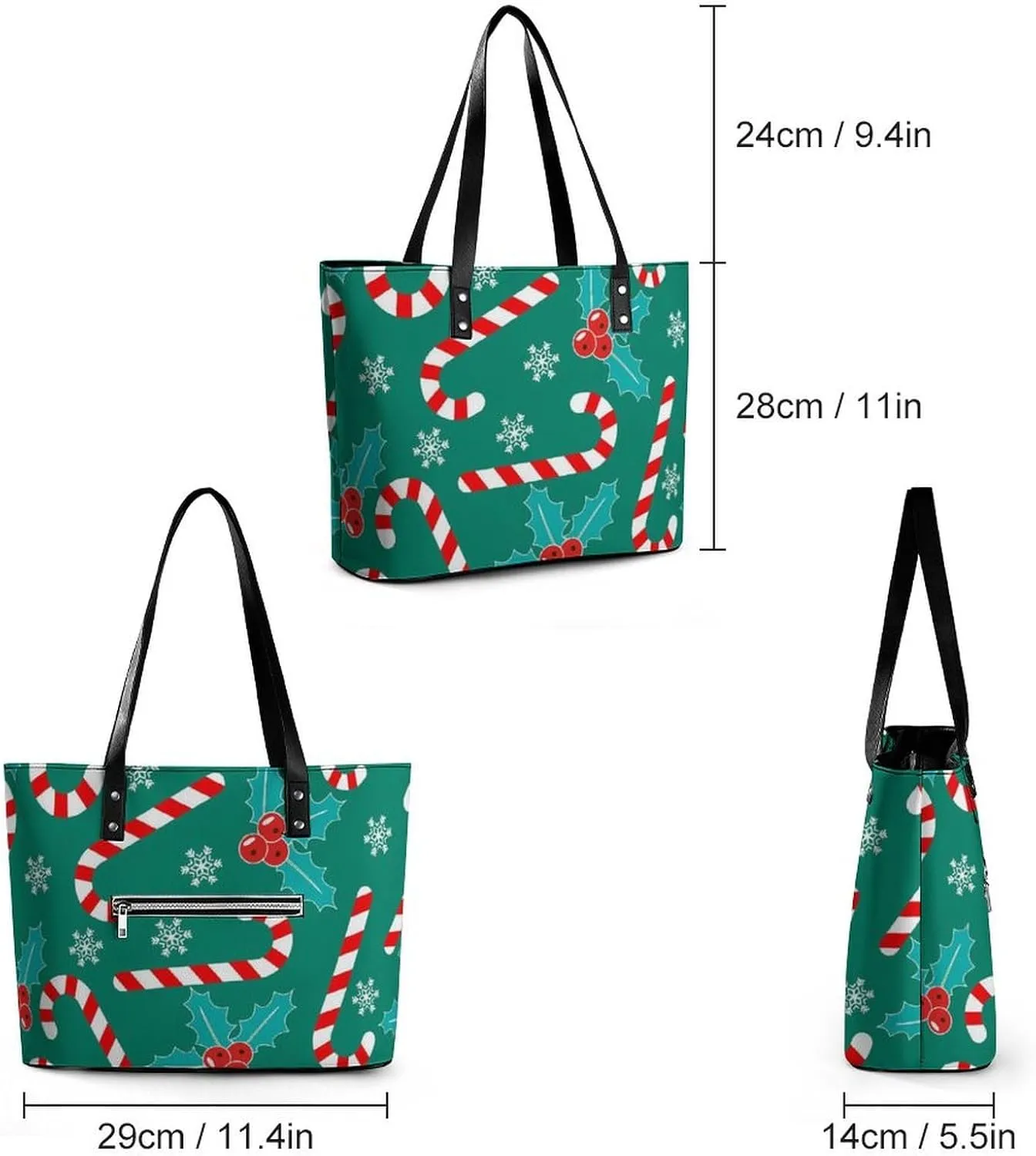 Women's Fashion Large Satchel Tote Bag Casual Shoulder Bag Soft Leather Purse