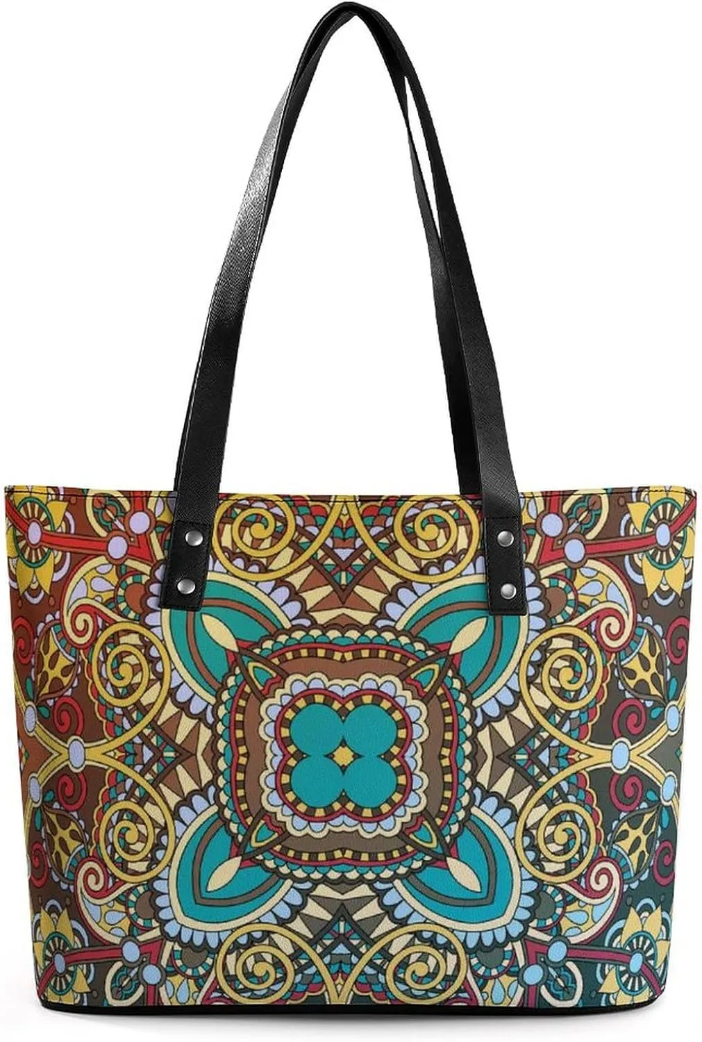 Women's Fashion Large Satchel Tote Bag Casual Shoulder Bag Soft Leather Purse