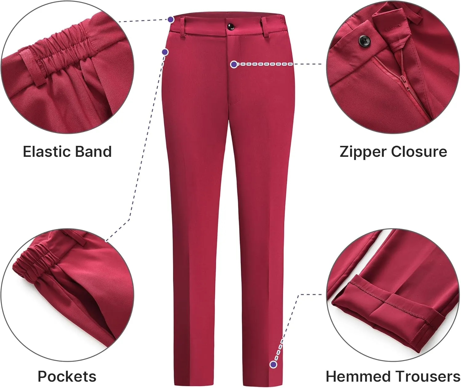Women's Pants Suit 2 Piece Set Smil Fit Jacket Shawl Sollar Blazer Dress for Women