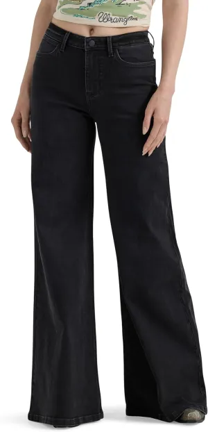 Wrangler Women's Wide Leg Flare Jean