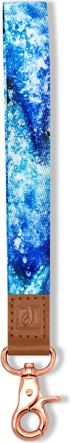 Wrist Lanyard Key Chain, Keychain Wristlet for Key & ID Badge, Keychain Wristlet for Women & Men, Wristlet Strap for Keys, ID Holders (Q)